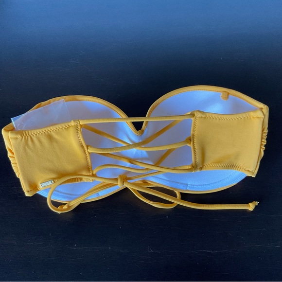 PINK strapless bikini top (brand new) - Picture 2 of 5